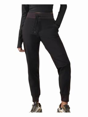Athleta Headlands Hybrid Trek Jogger Pants Black